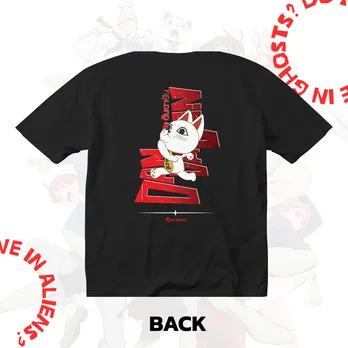 DANDADAN Back Print Tee, Black